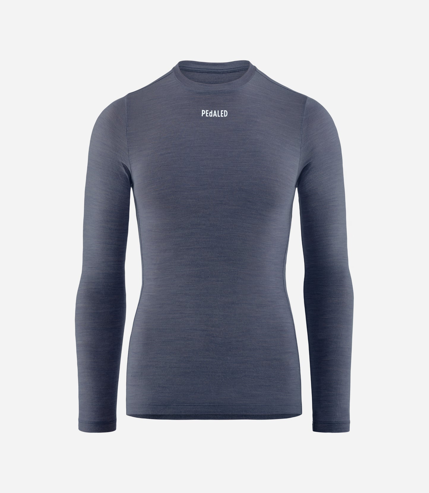 W4WMBEL05PE_1_women cycling longsleeve baselayer merino navy element front pedaled