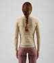 W5WJSEL04PE_4_women cycling jersey long sleeve beige element total body back pedaled