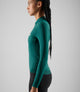 W5WJSEL18PE_6_women cycling jersey long sleeve teal element side pedaled