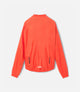 W5WWJEL12PE_2_women cycling jacket waterproof orange element back pedaled