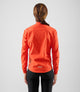 W5WWJEL12PE_4_women cycling waterproof jacket orange element total body back pedaled